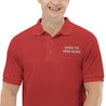 Embroidered Polo Shirt