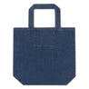 Organic Denim Tote Bag