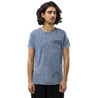 Embroidered Unisex Light Denim T-Shirt