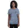 Embroidered Unisex Light Denim T-Shirt