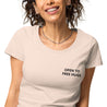 Embroidered Women’s Basic Organic T-Shirt