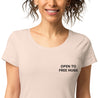 Embroidered Women’s Basic Organic T-Shirt