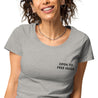 Embroidered Women’s Basic Organic T-Shirt