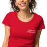 Embroidered Women’s Basic Organic T-Shirt