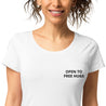 Embroidered Women’s Basic Organic T-Shirt